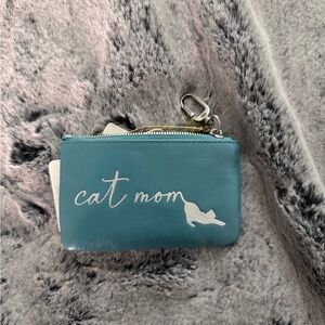 Source Unknown Blue 'Cat Mom' Wallet